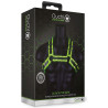 Ouch! Glow Harnais phosphorescent Glow Buckle Noir